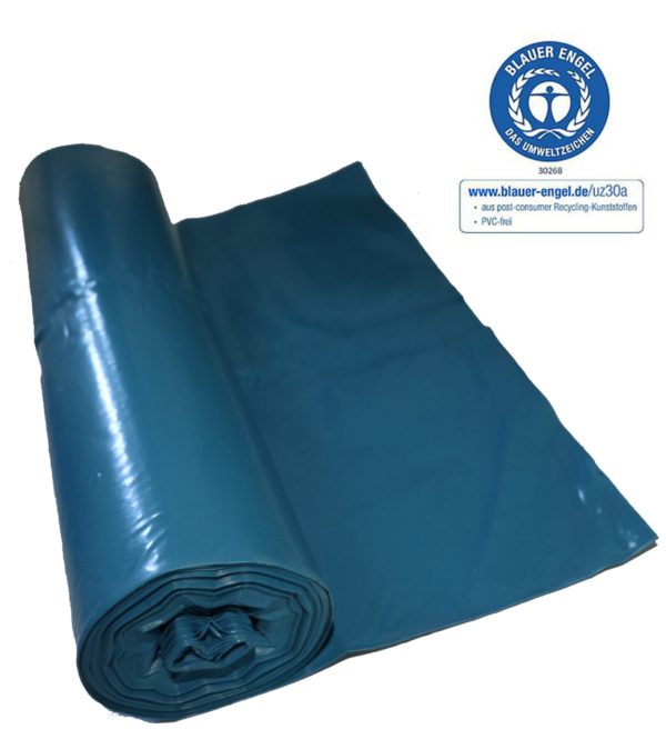 Müllbeutel 70 Liter - Typ 60 - 35 my - 575x1000mm - blau